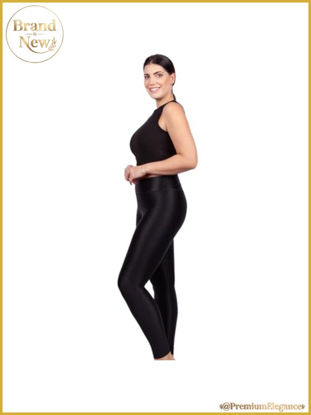 Compression Leggings High Waist Tummy Control 3D Micro Massage Activewear